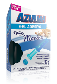Imagem do produto Gel Adesivo Aparelho Marine AZULIM (1 aplicador e 6 discos em gel)
